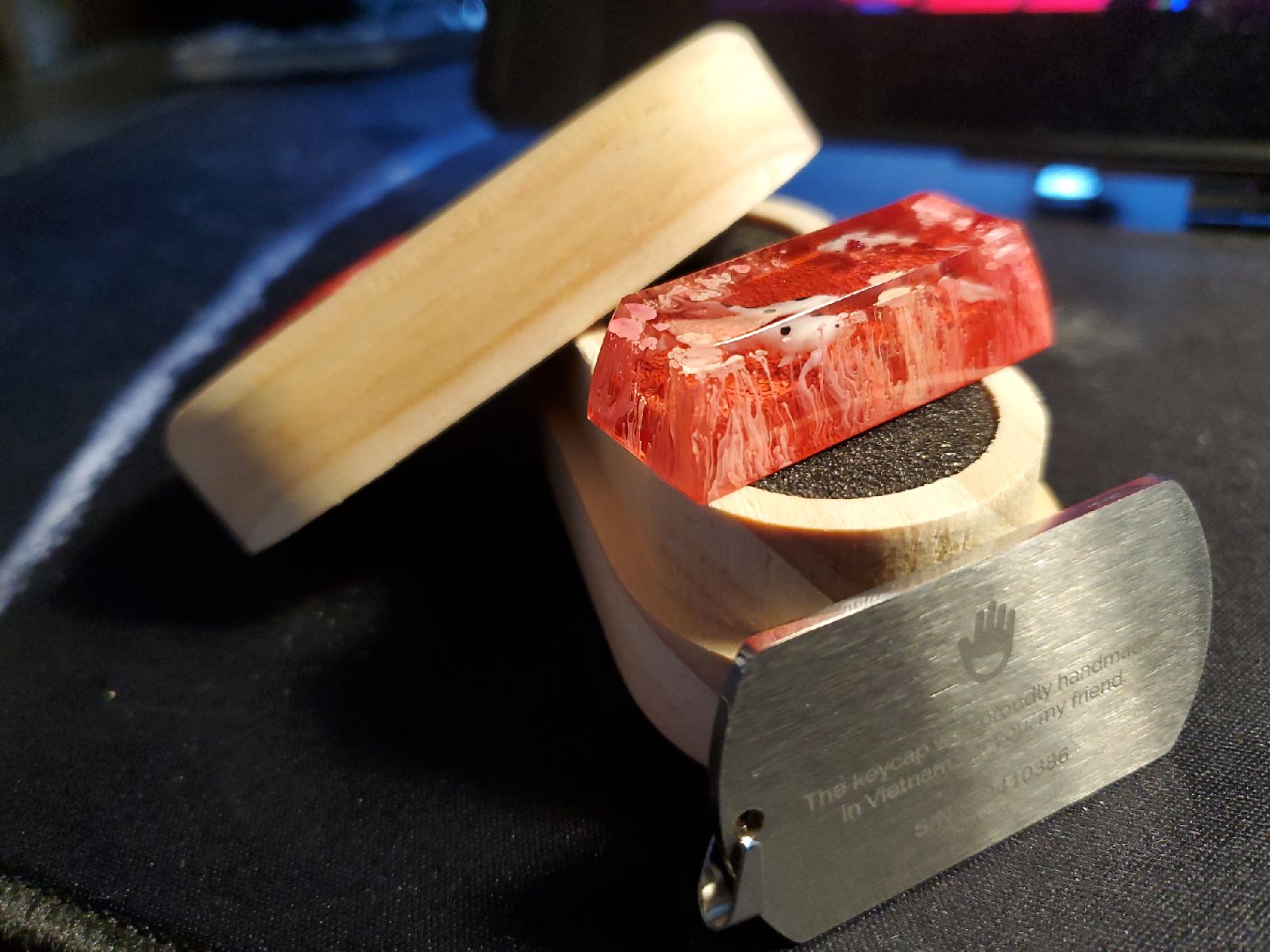 JellyKey Zen Pond II Artisan keycap
