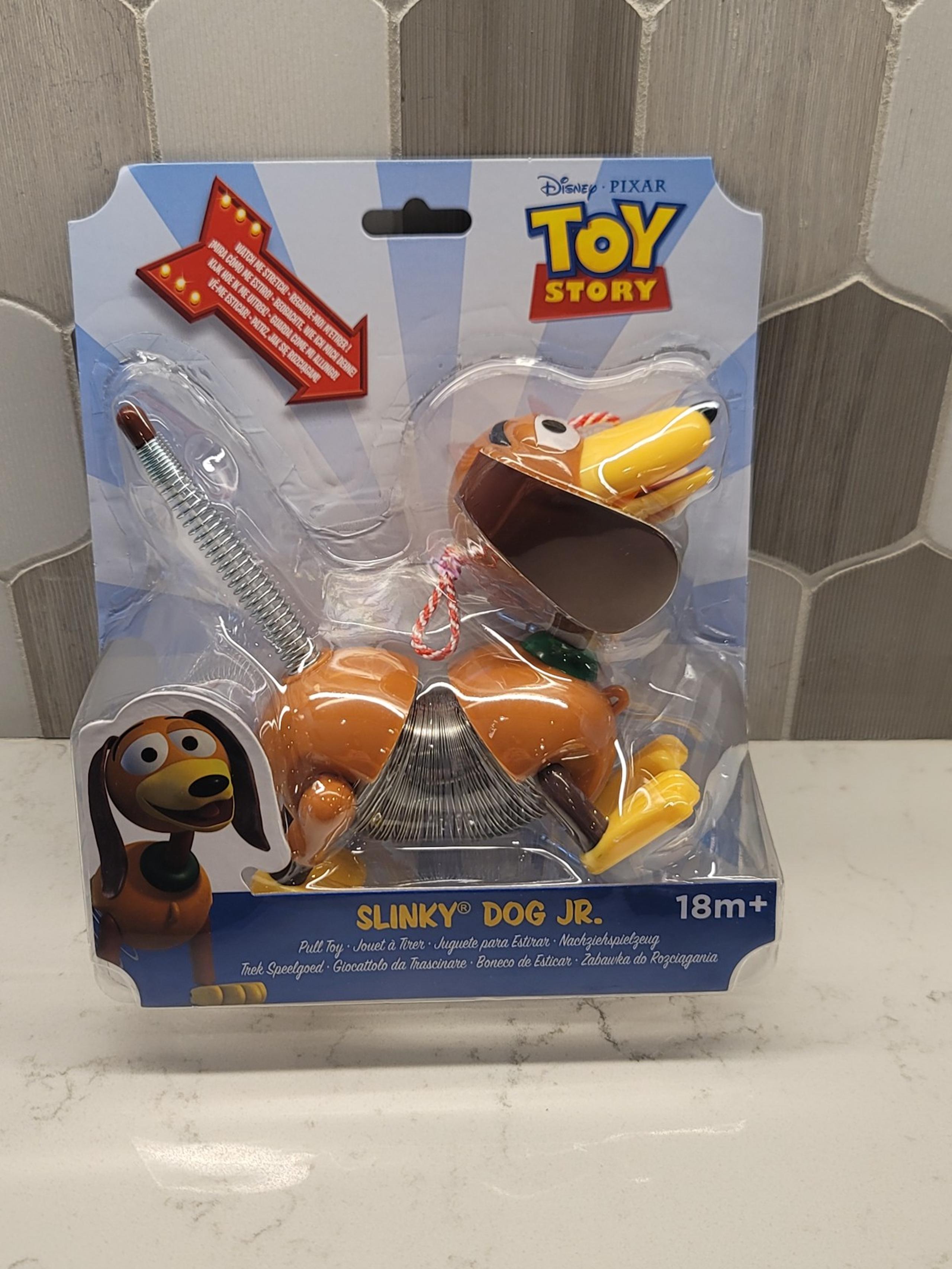 NIB Disney Pixar Toy Story Slinky Dog Jr Pull Toy Action Figure Collectible Sale