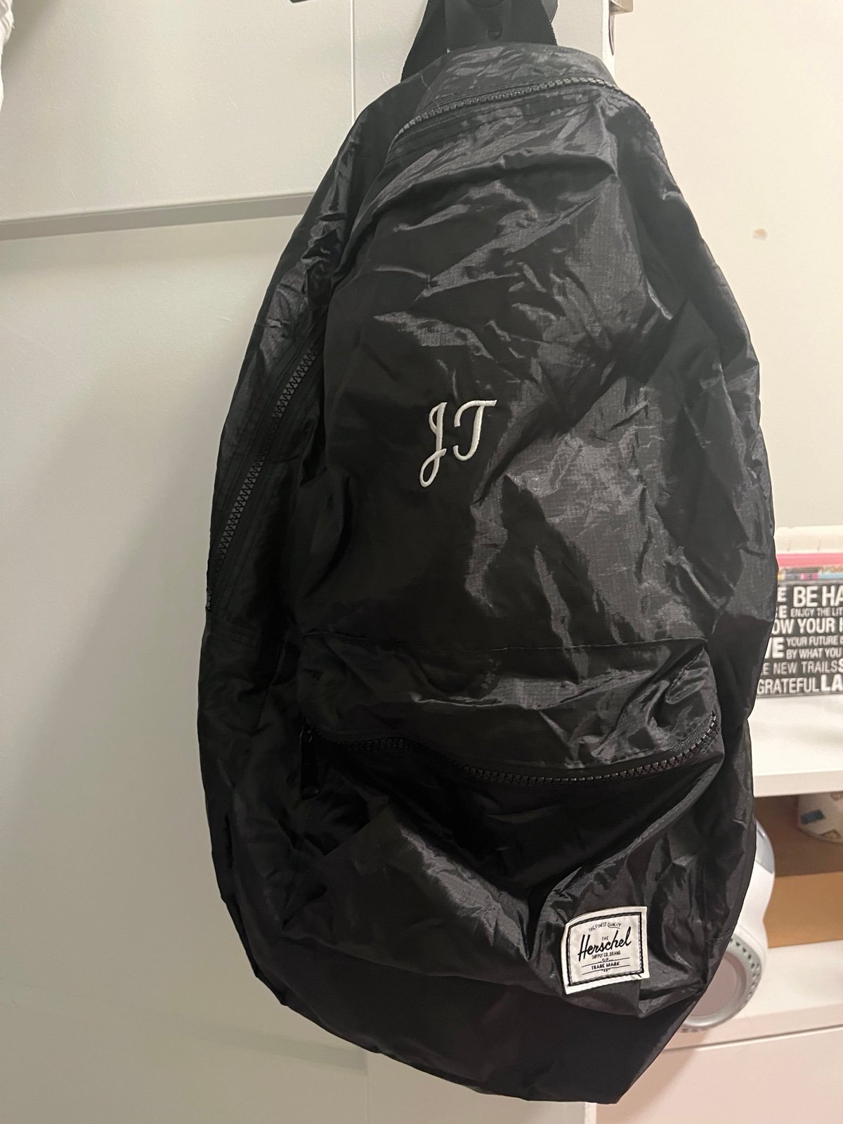 Herschel Supply Co. Day Backpack (Personalized initials “J.T”)