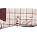 sz L - Barbour Wetherham Tartan Dog Coat in dewberry MSRP90 Lgweight Waterproof