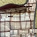sz L - Barbour Wetherham Tartan Dog Coat in dewberry MSRP90 Lgweight Waterproof