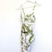 NEW! Kenny Flowers Watercolors THE BALI Underwire One Piece Green SZ M Long
