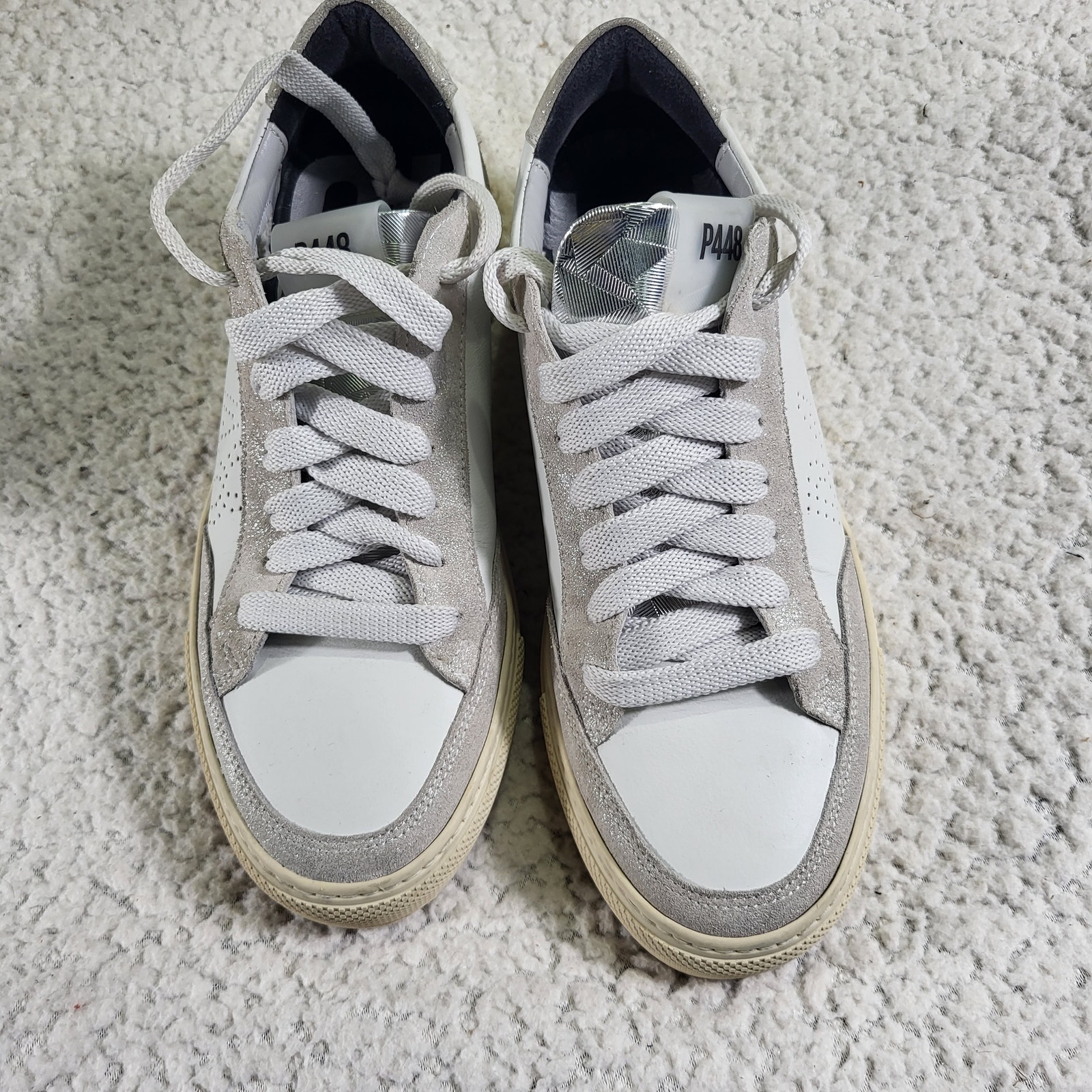 P448 Soho White/Trap sneaker Womens Sneakers size 38 US 7.5-8