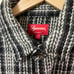 Supreme Heavy Flannel Shirt Black Size L