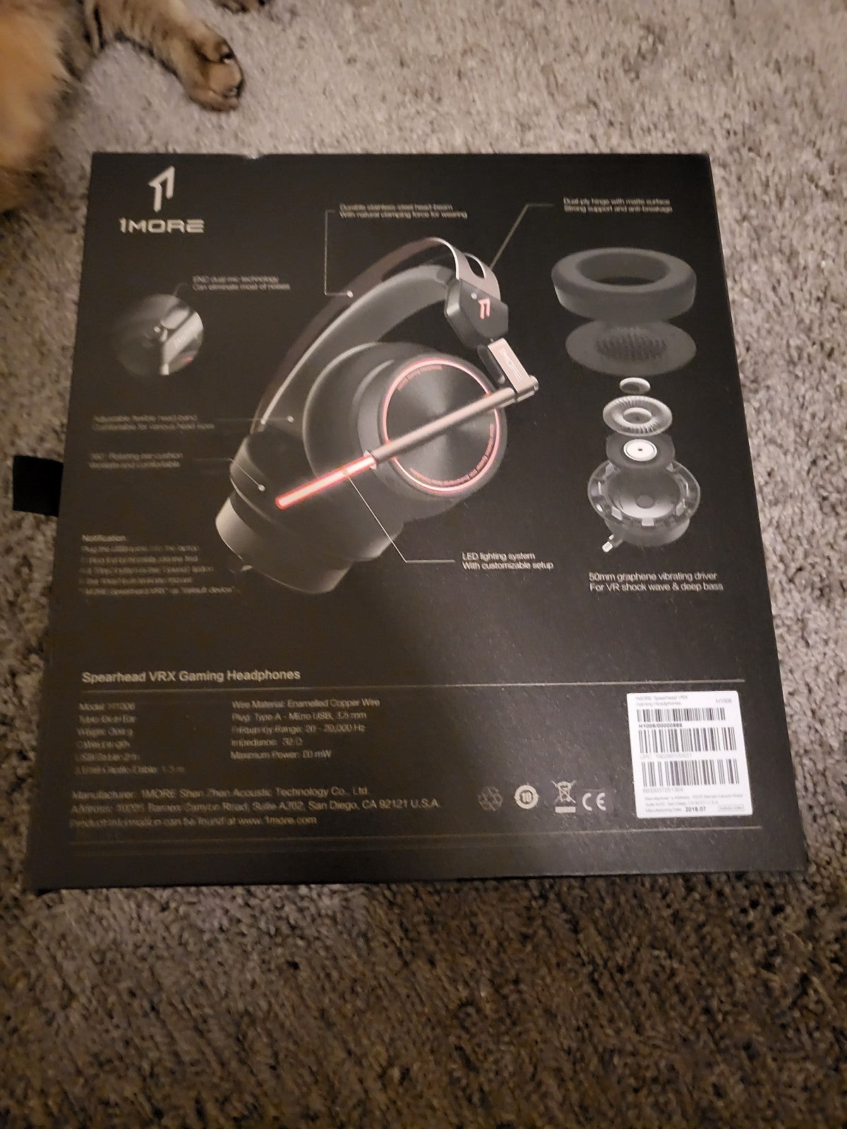 1More Spearhead VRX Headset