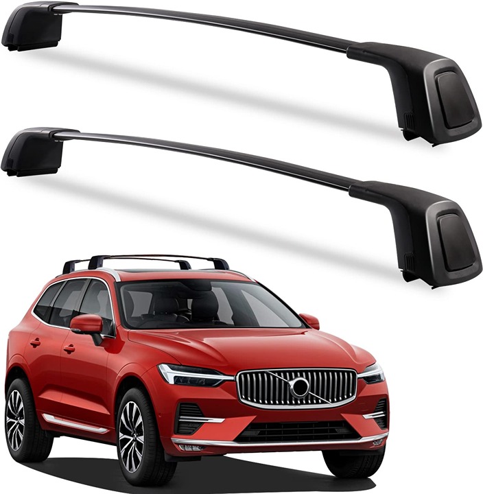 New! Volvo XC60 2018-2025, Lockable Roof Racks