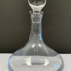 Beautiful Lenox Mariner Crystal Glass Decanter