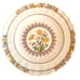 Spode Buttercup Appetizer Dessert Plates Floral Basketweave Cottagecore England