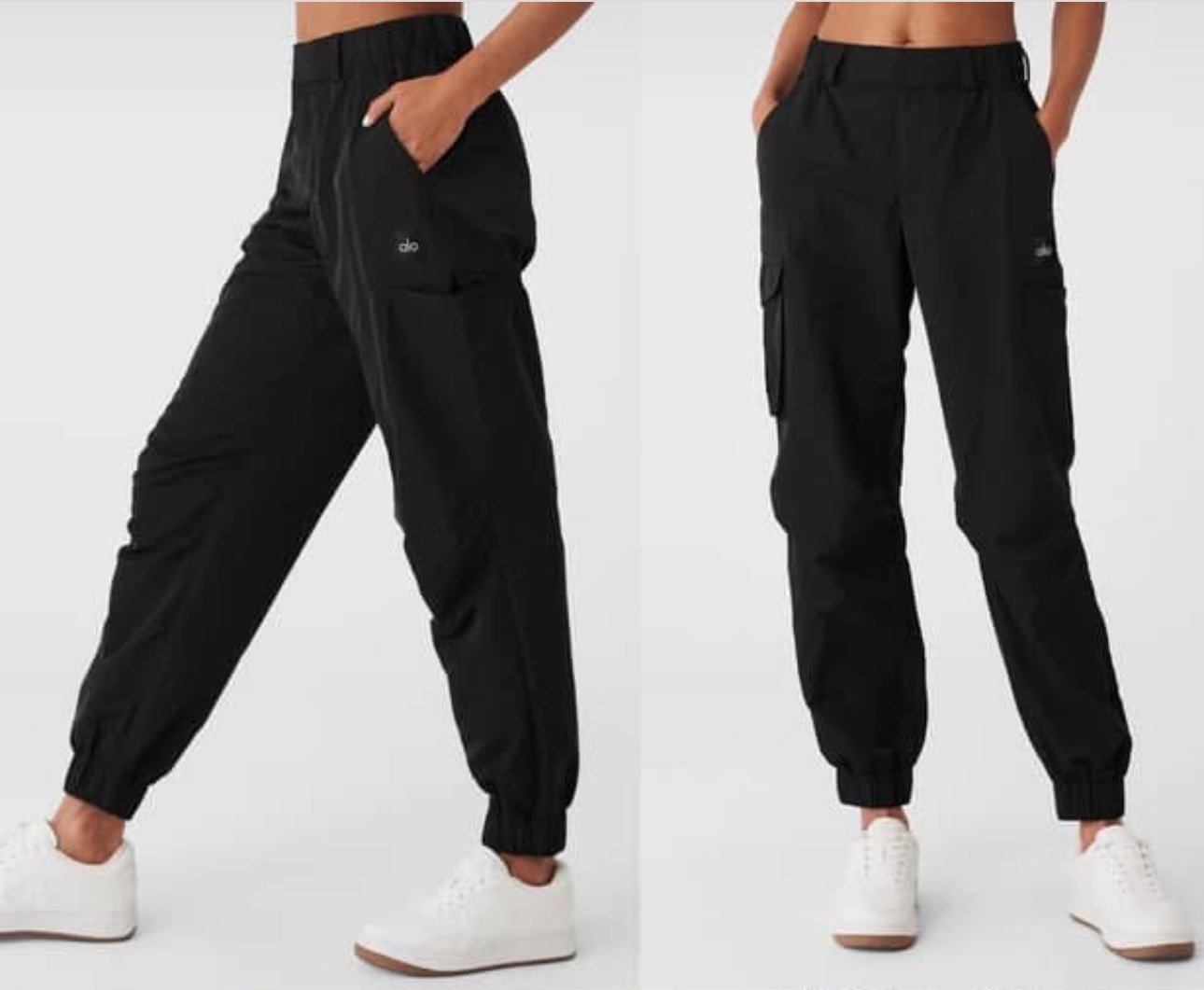 Black Alo High Break Line Jogger