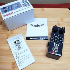 Moen MN-EQ 5 Band Graphic Equalizer Mini Guitar Bass Effects Pedal Great!