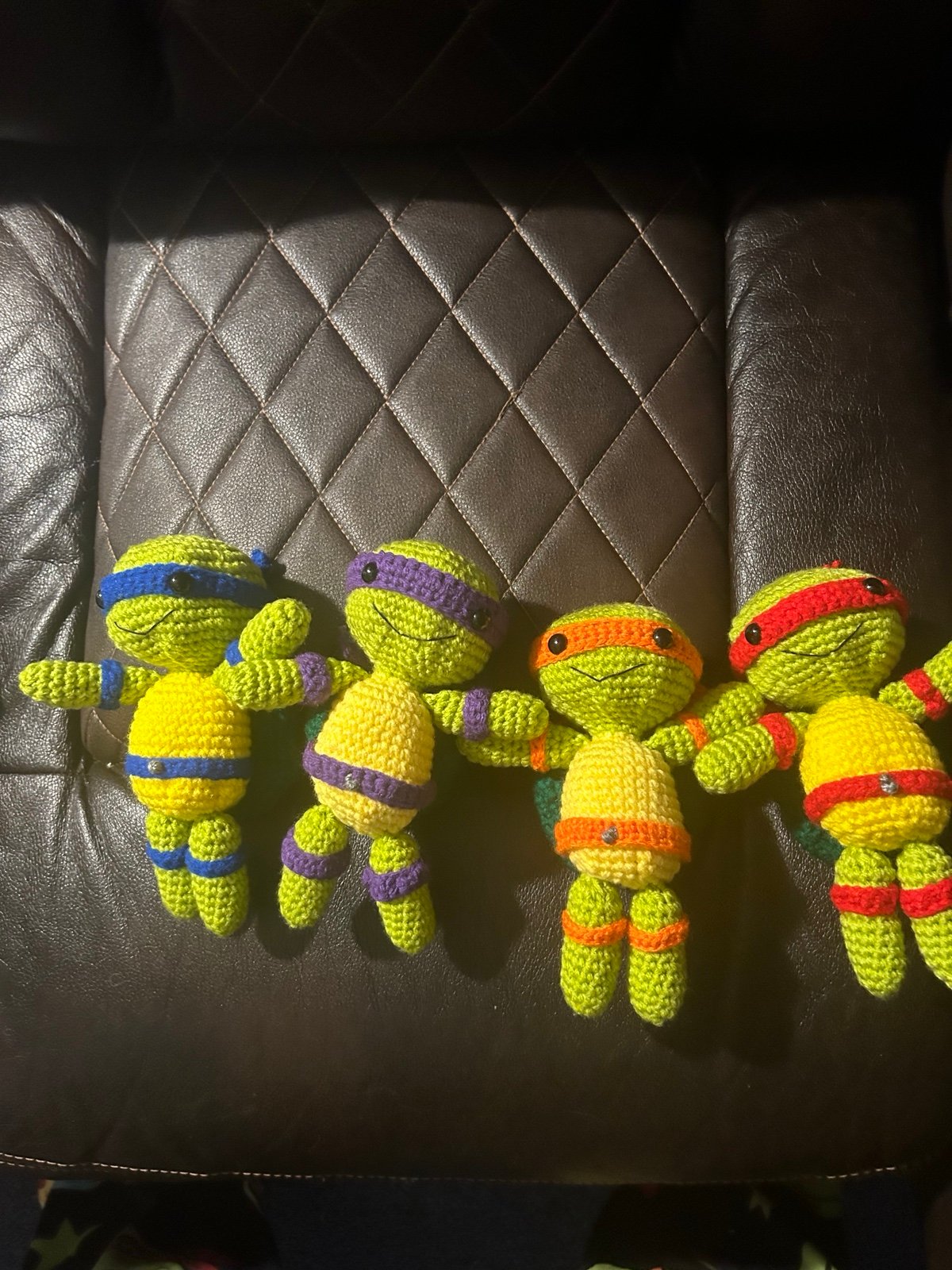 TMNT Crochet set of 4