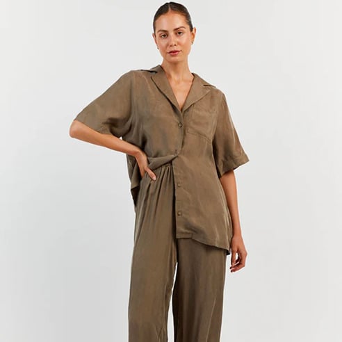 DISSH KINGSTON MOSS SHORT SLEEVE SHIRT 8
