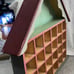 Vintage Curiosity Display Case- 24 1”x1” squares and top display-BEAUTIFUL