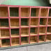 Vintage Curiosity Display Case- 24 1”x1” squares and top display-BEAUTIFUL
