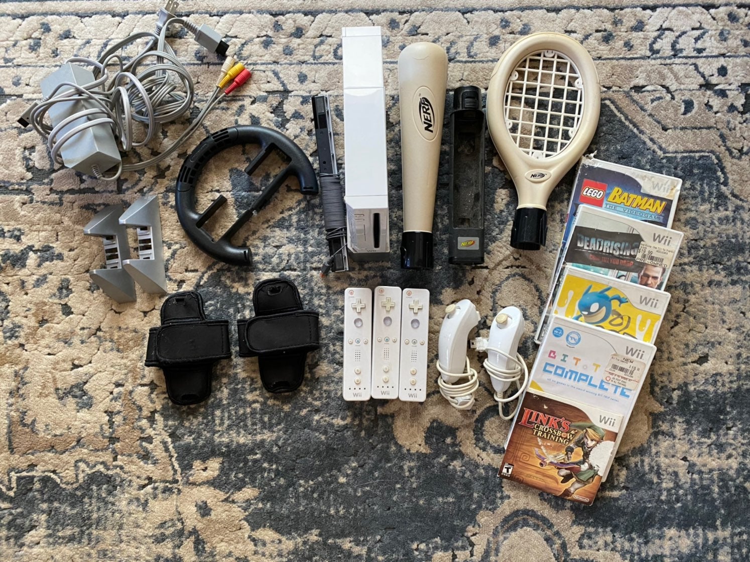 Nintendo wii console & accessories