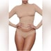 SKIMS Fits Everybody Funnel Neck Top | Clay | Size M