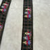J. McLaughlin Monkey Brown Animal Print Fabric Belt Brown Gold Tone Buckle M