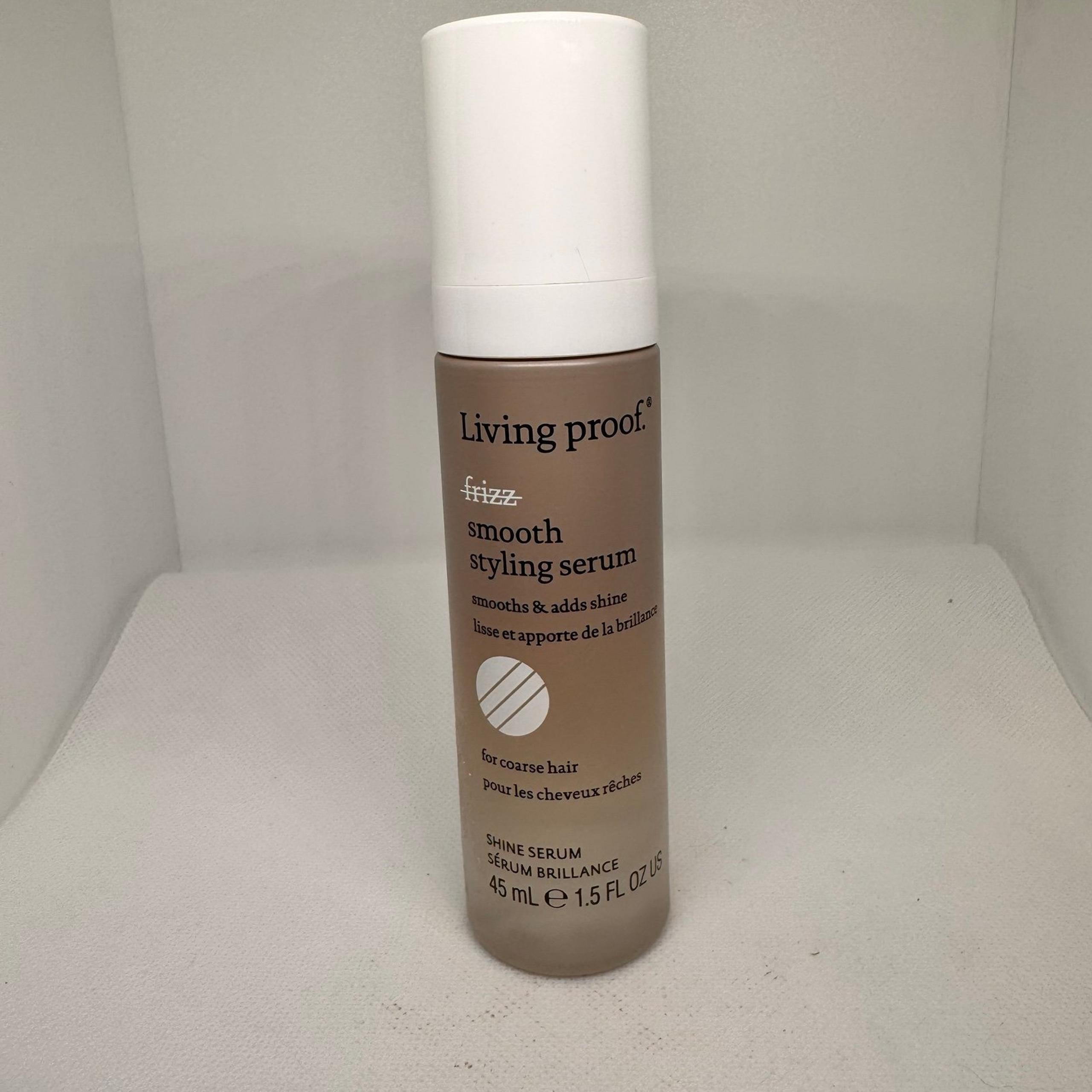 living proof hair care frizz smooth styling serum