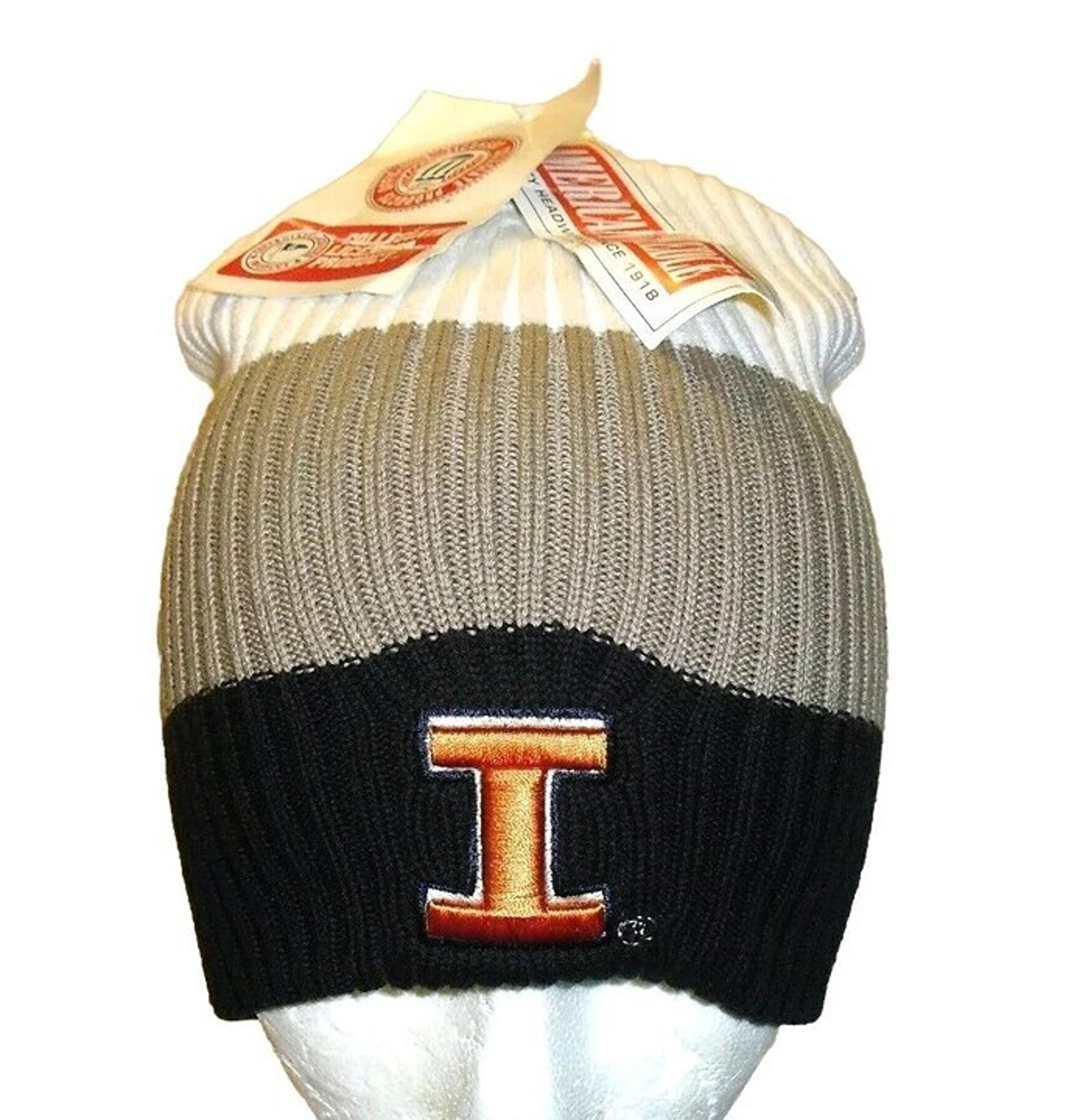 Illinois Illini University Mens American Needle Winter Hat Cap Beanie New Ncaa