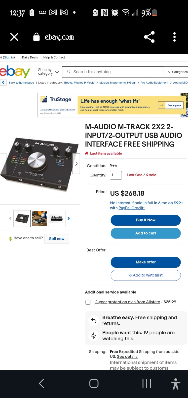 usb audio interface