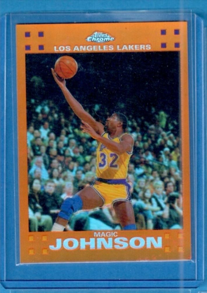 Chrome Refractor #d/199 Magic Johnson