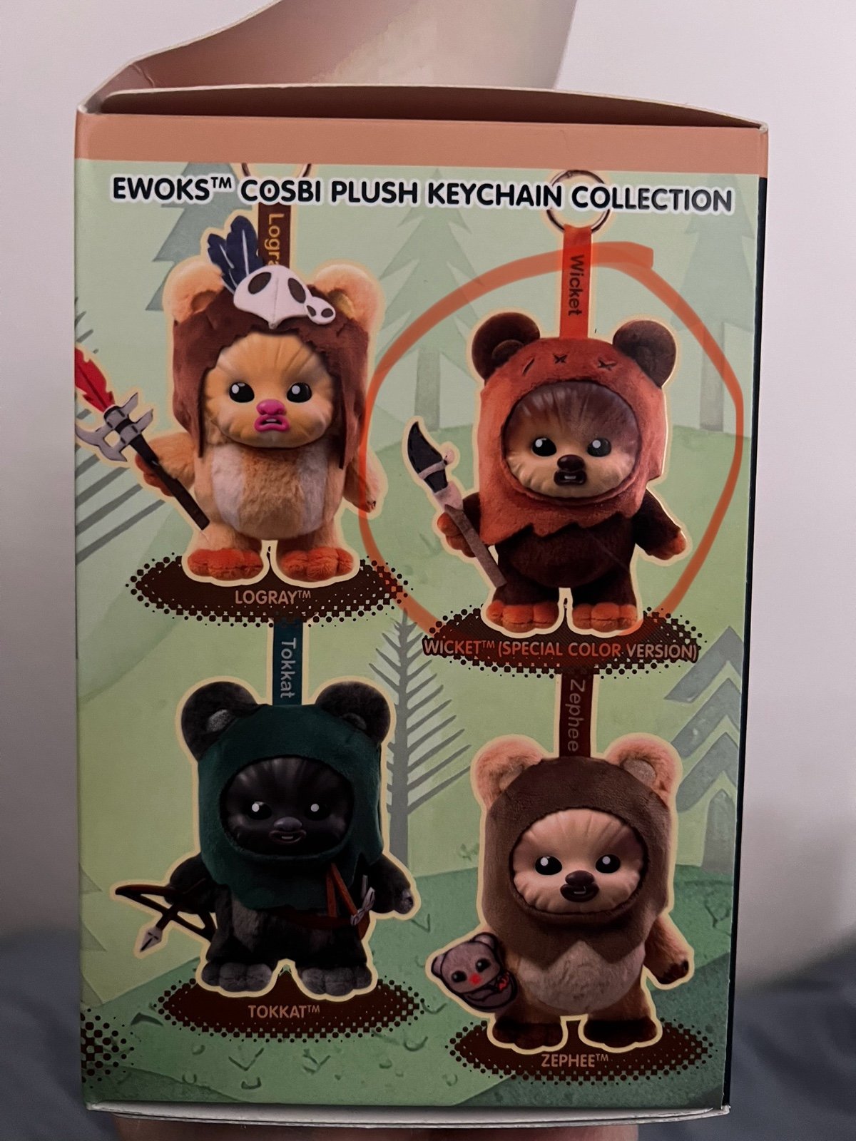 Ewok Cosbi Plush Keychain