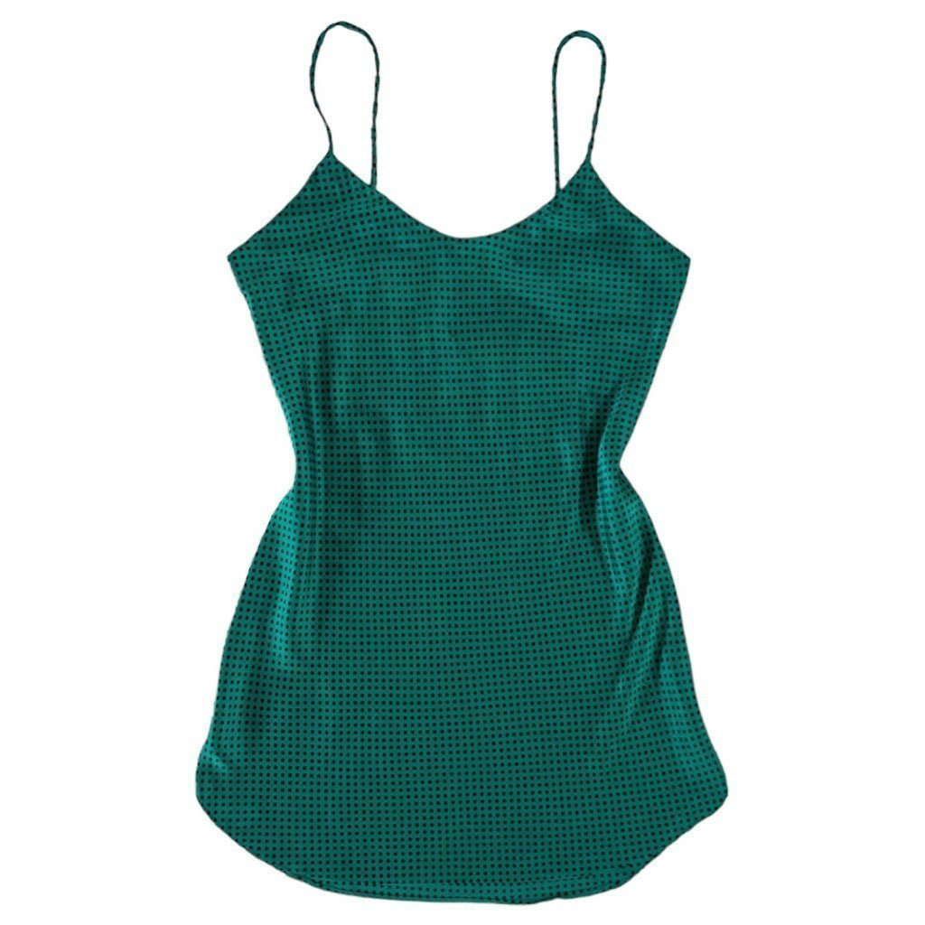 Vintage 80’s Victoria’s Secret Polka Dot Mini Slip Dress