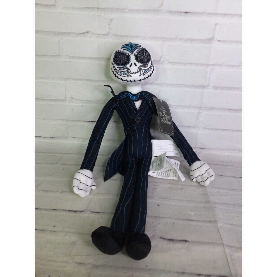 Disney The Nightmare Before Christmas Jack Skellington Day Of The Dead Plush Toy