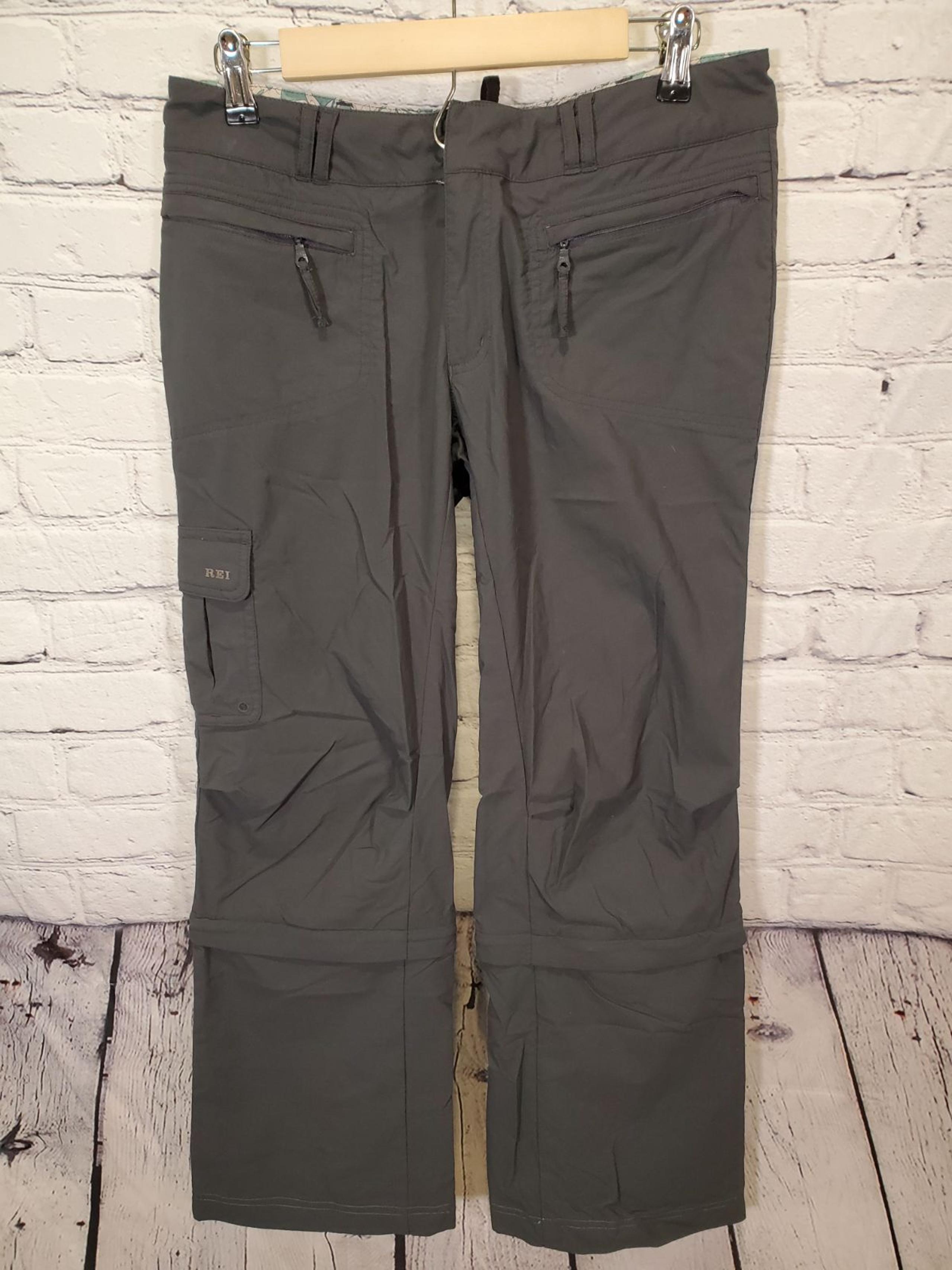 REI Sz 10 Women's Gray Cargo Pants