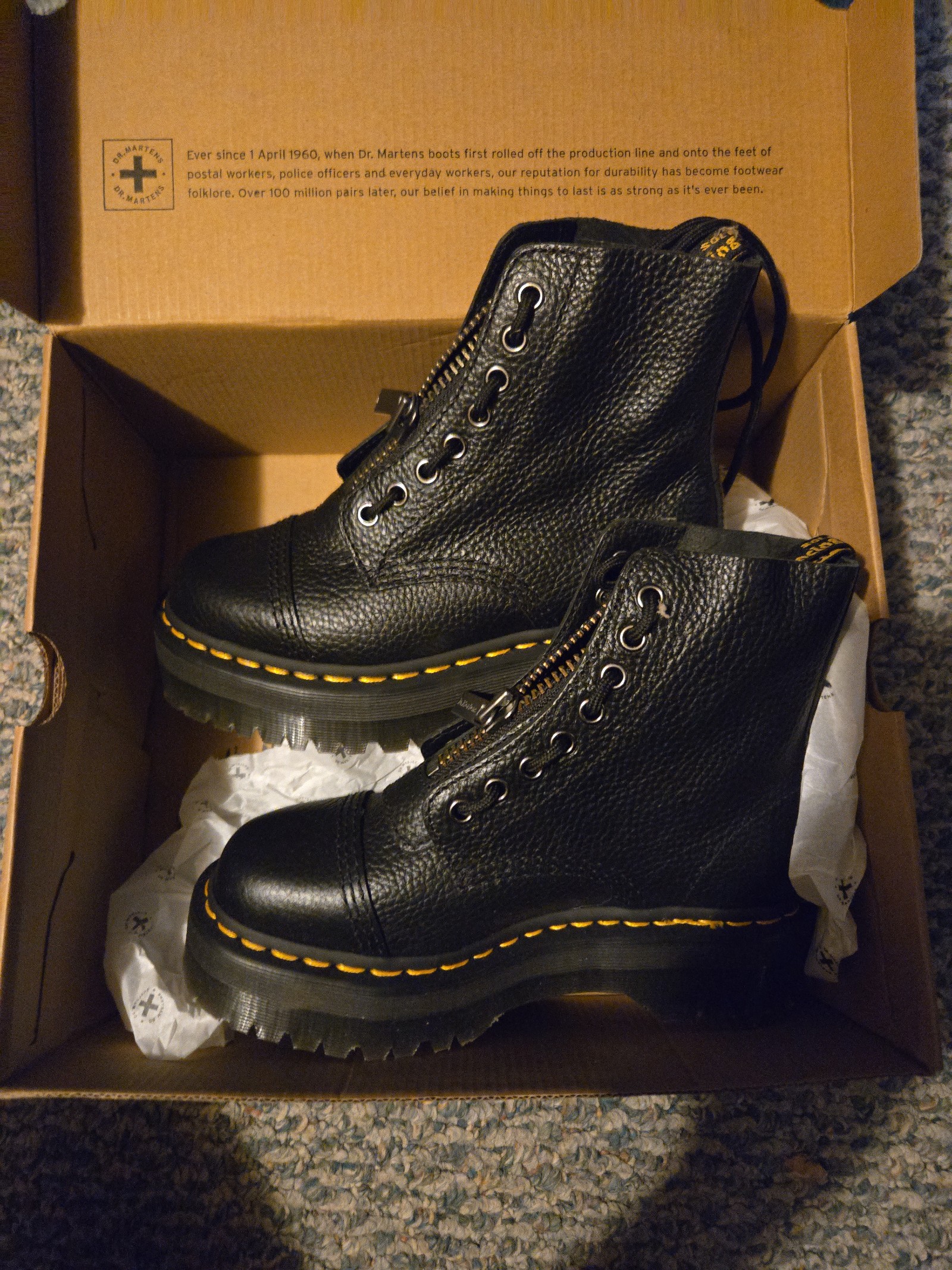 Doc Martens Sinclair Platform Boots