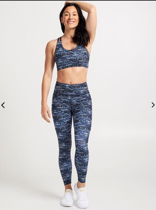 Soulcycle Scrible all over Tights & Bra