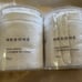 2 new Resore white face washer towels
