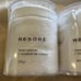 2 new Resore white face washer towels