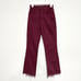 MOTHER The Tripper Ankle Fray Jeans in Play Date Burgundy Women’s Size 26