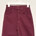 MOTHER The Tripper Ankle Fray Jeans in Play Date Burgundy Women’s Size 26
