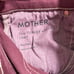 MOTHER The Tripper Ankle Fray Jeans in Play Date Burgundy Women’s Size 26
