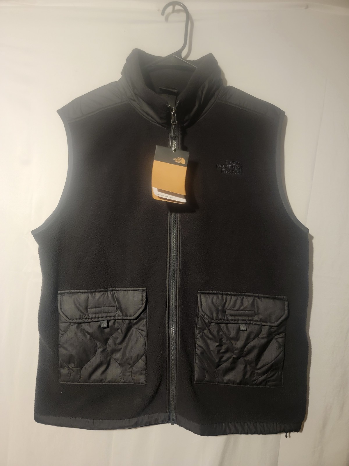 The North Face Royal Arch Men’s Full-Zip Fleece Vest Large Black