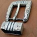 ● Vintage Sterling Silver Belt Buckle