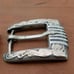 ● Vintage Sterling Silver Belt Buckle