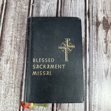 Blessed Sacrament Missal 1958 - Large Type Print - Benziger Brothers