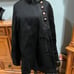 Black Wool, Fully Lined cape with 4 buttons down the side