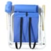 Backpack Beach Chair Folding Portable Chair Blue Solid Camping Hiking Fishing