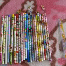 Rare japan puppy dog charm pencil lot set vintage kawaii