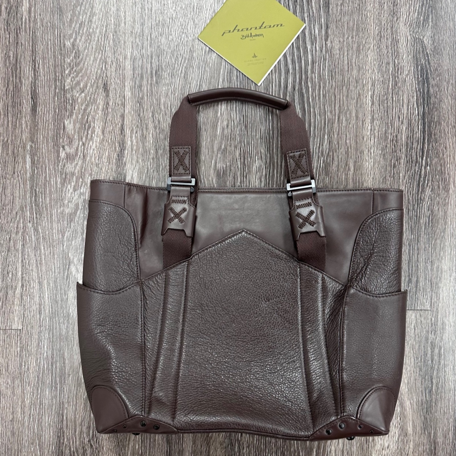 GLOBE-TROTTER Tote Bag 110th Anniversary Phantom Bill Amberg Custom