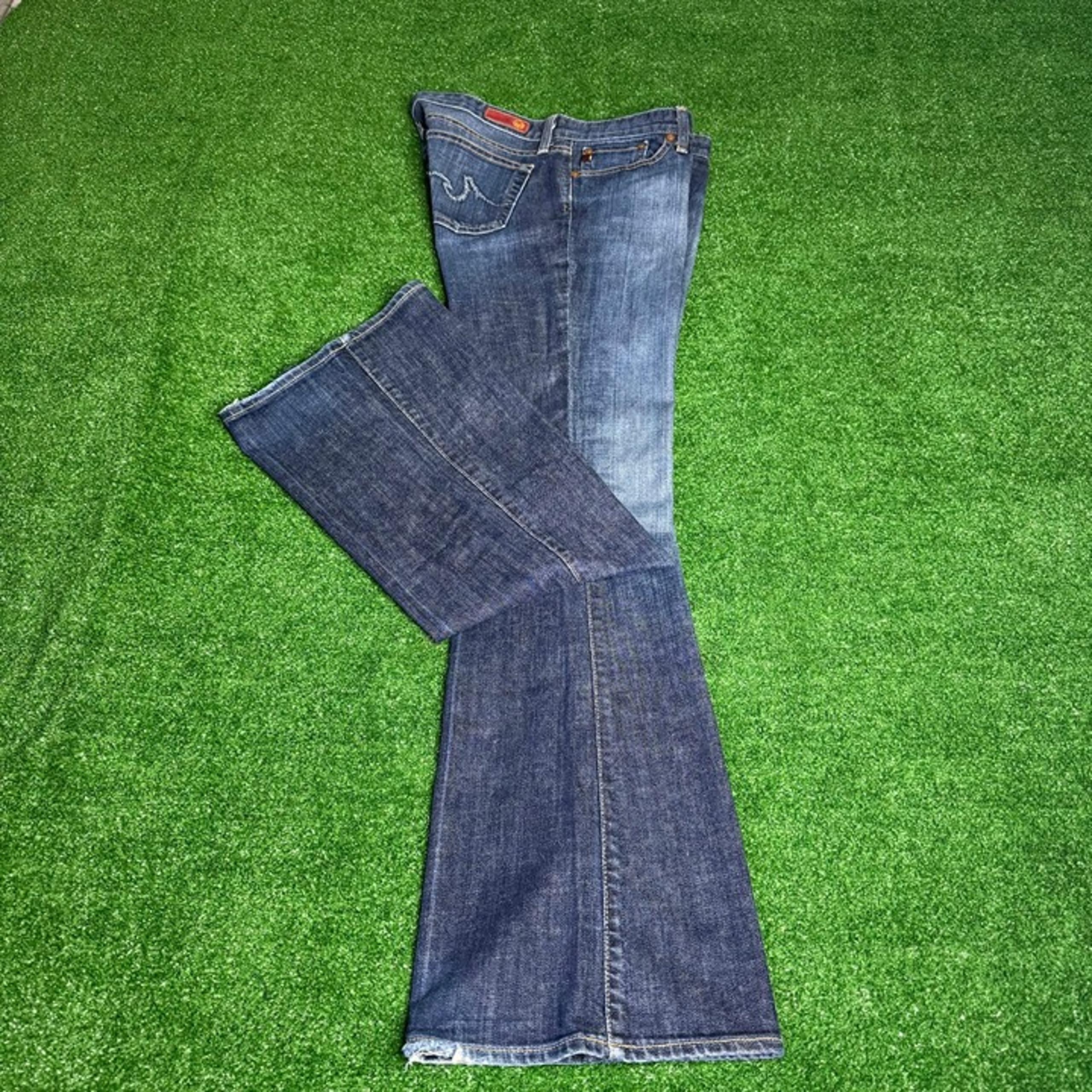 AG Adriano Goldschmied The Club Flare Leg Y2K Retro Style Stretch Jeans Pants 29