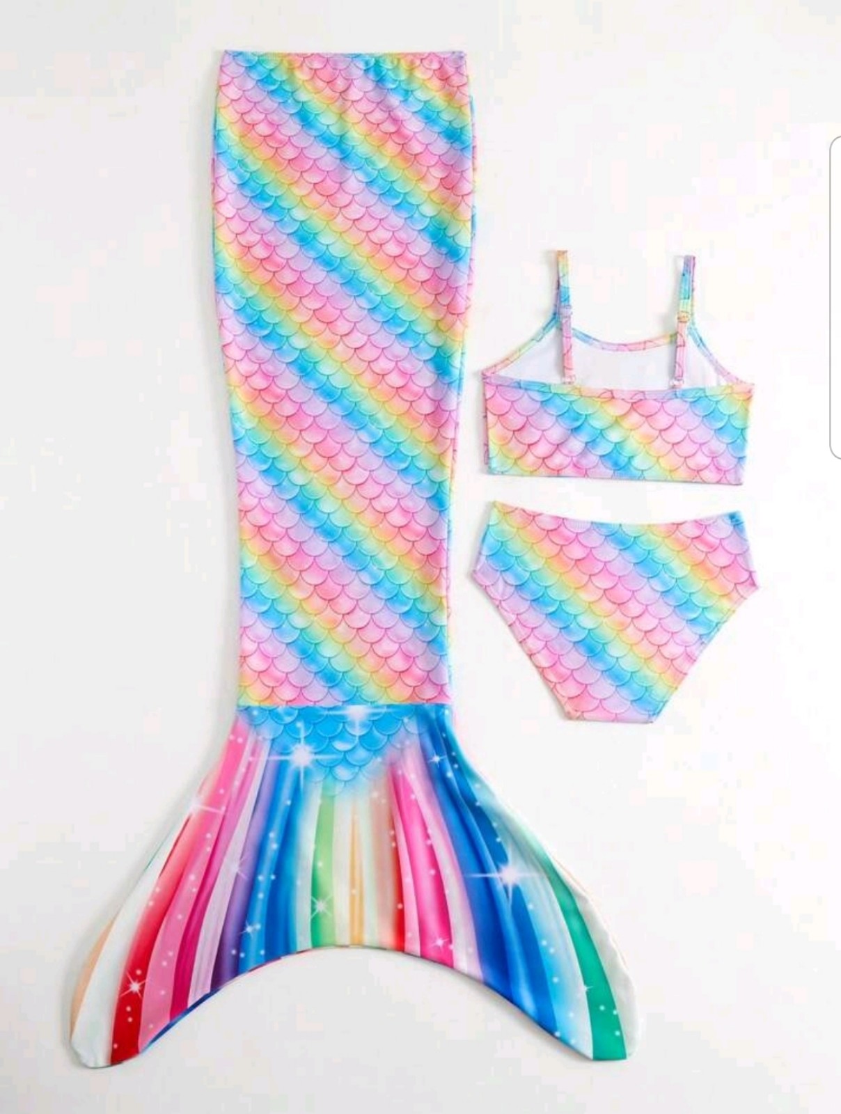 Girls Mermaid Bathing Suit 4-7yrs Avail