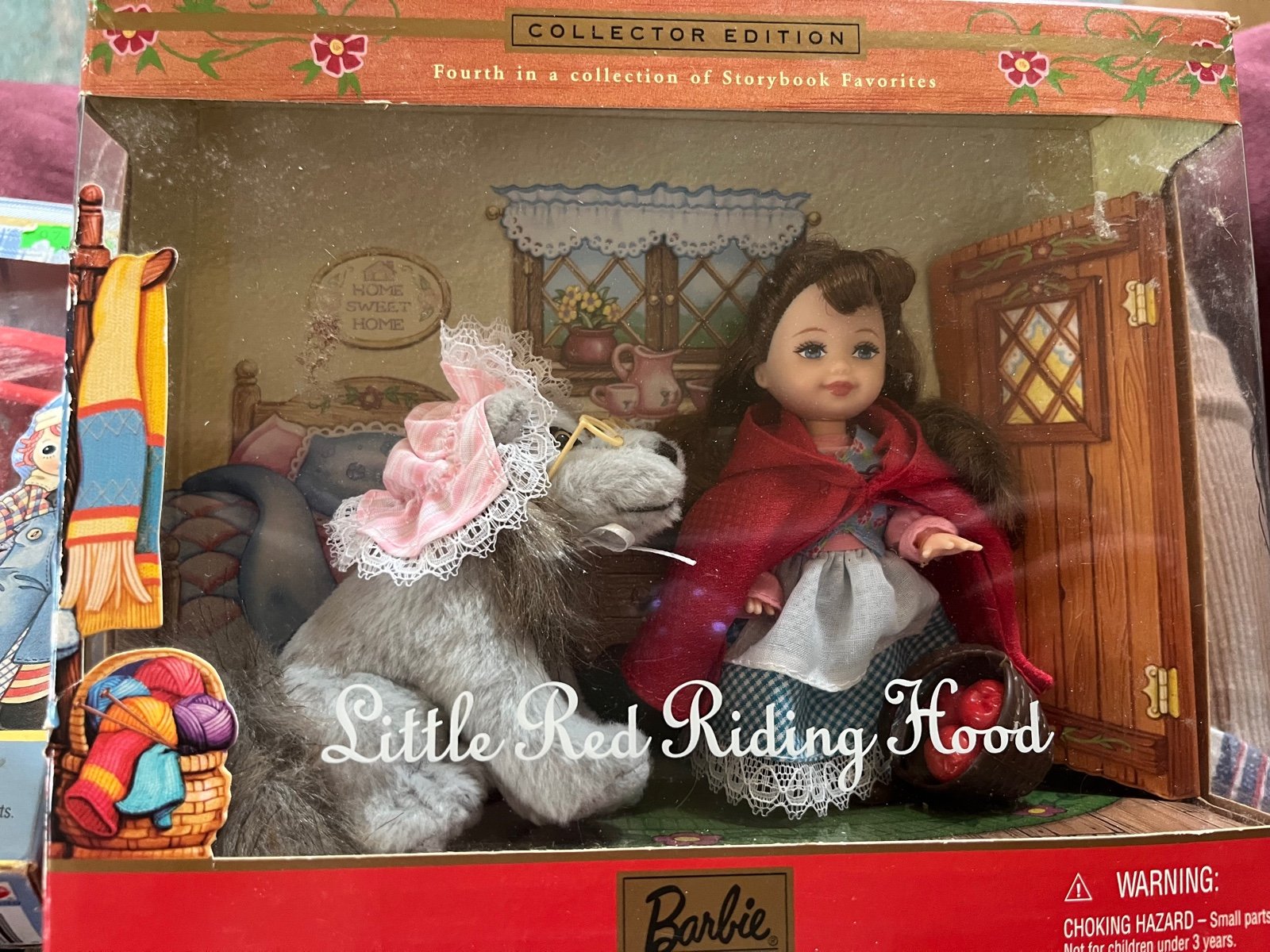 Little Red Riding Hood vintage collectors doll set.