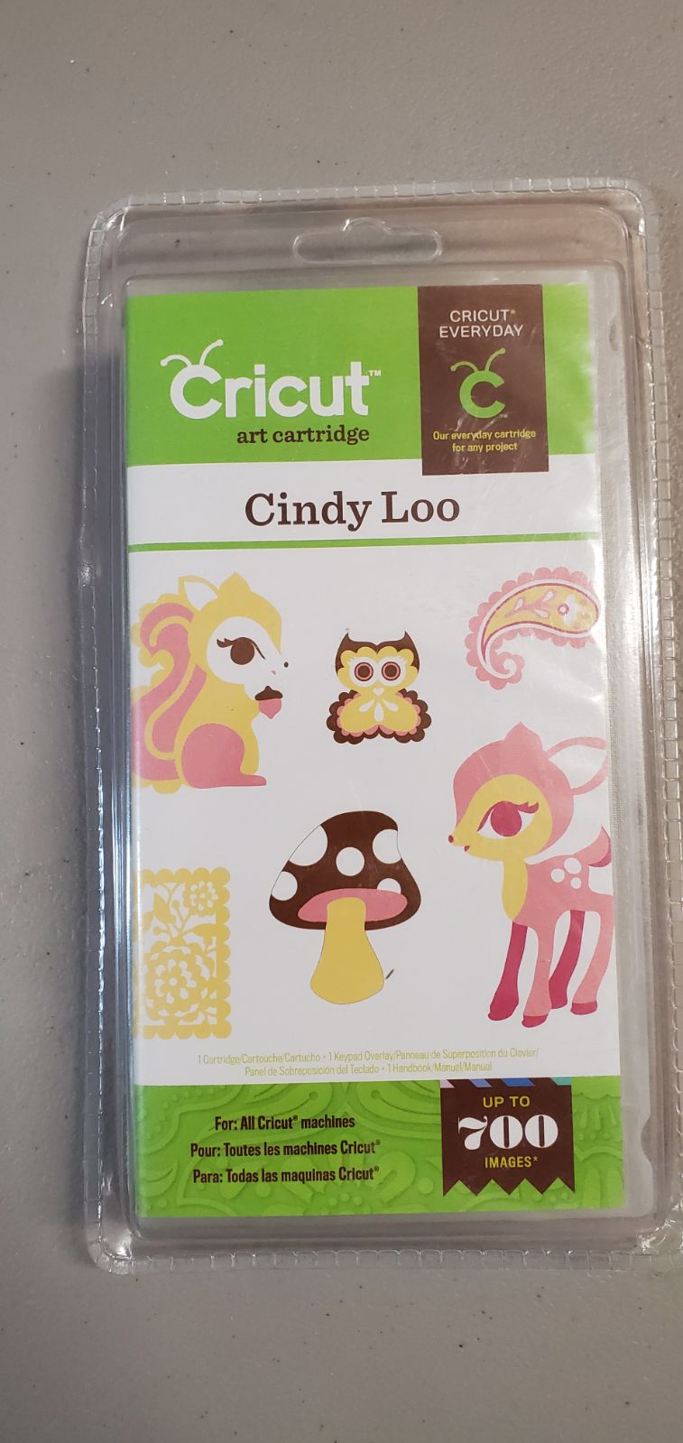 Cricut cartridge Cindy Loo NEW