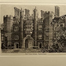 Paintings 6 Etchings Hampton Court Palace CRB Barrett 1888 Mansell Hunt Catt Co