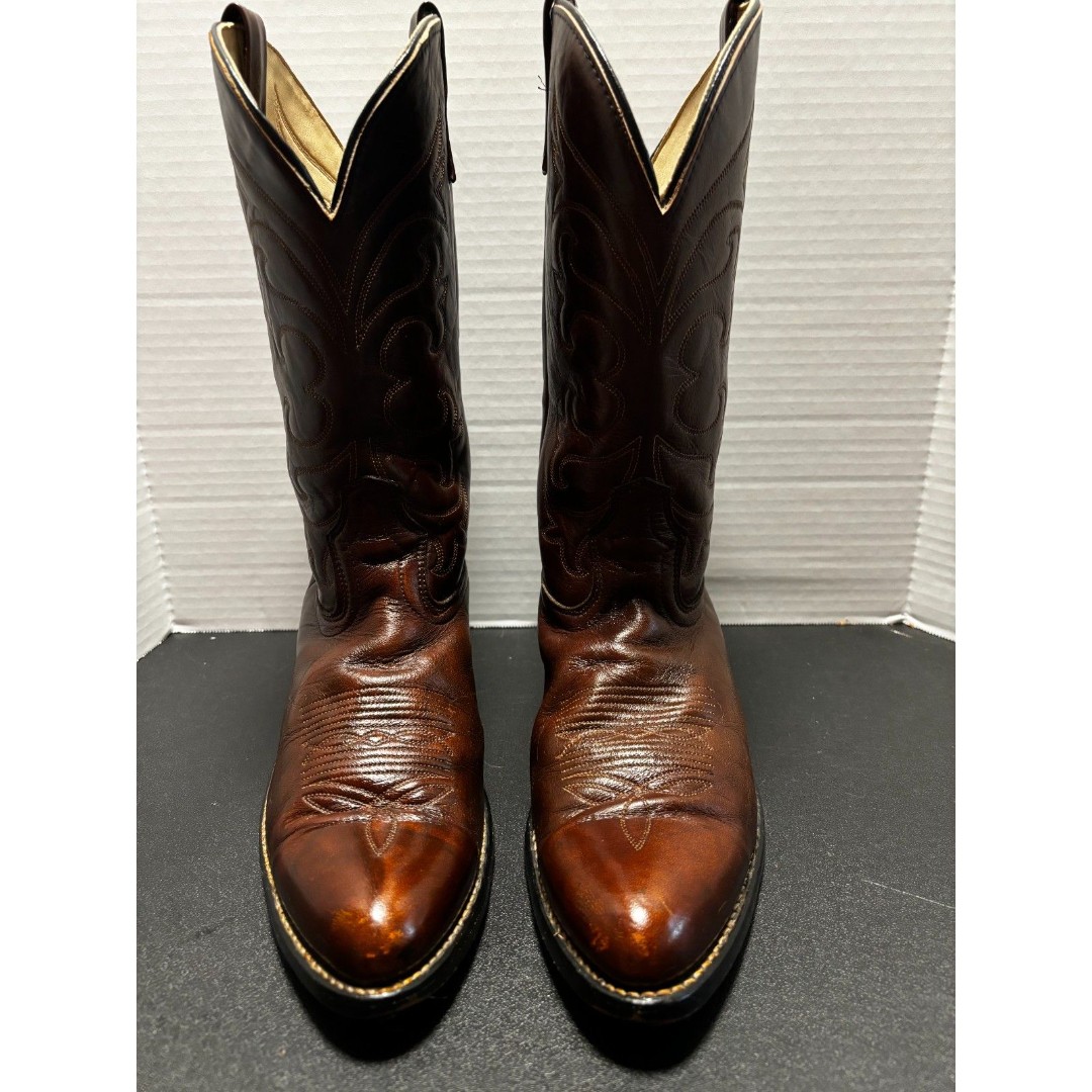 Vtg Men's Cowboy Boots by Acme Size 10.5